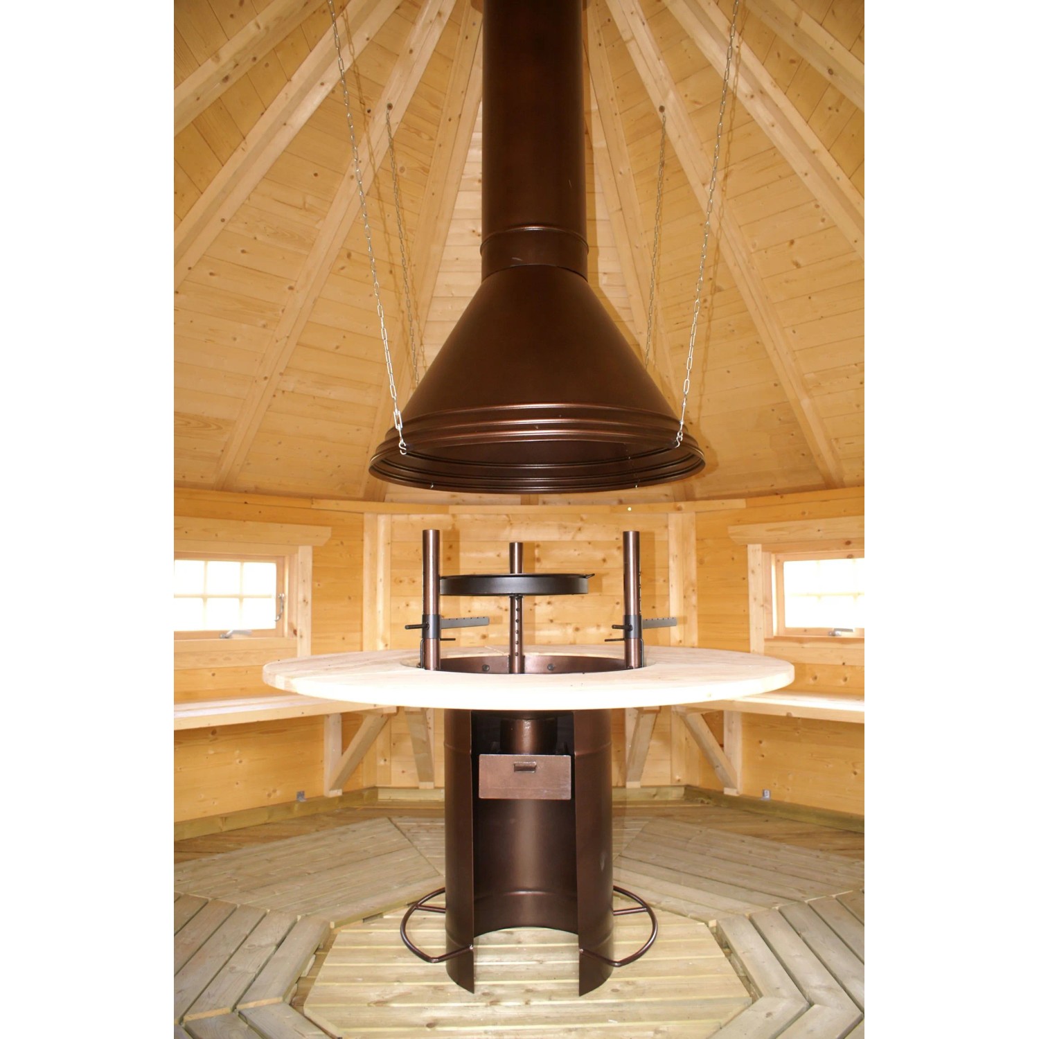 Palmako Grillkota Eva tauchgrundiert Braun BxT: 379 cm x 379 cm_9