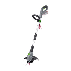 LUX Akku-Rasentrimmer A-RT-20/26, 20V, mit Teleskopstiel und Schneidmessern für präzise Rasenpflege.