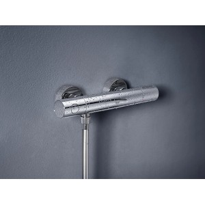 Grohe QuickFix Precision Get Thermostat-Brausebatterie DN 15 für die Wandmontage.