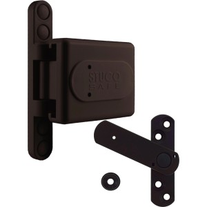 Braunes Bever Bandseitensicherung Set 25 SB für Fenster und Fenstertüren.