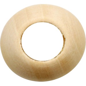 Glorex Großloch Holzkugel Buche 30 mm 6 Stk. FSC, Bohrung 12 mm FSC®