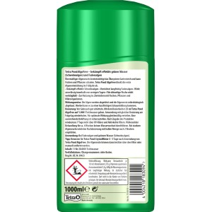Tetra Pond AlgoFree 1l: Algenmittel zur Bekämpfung von Schwebealgen im Gartenteich.