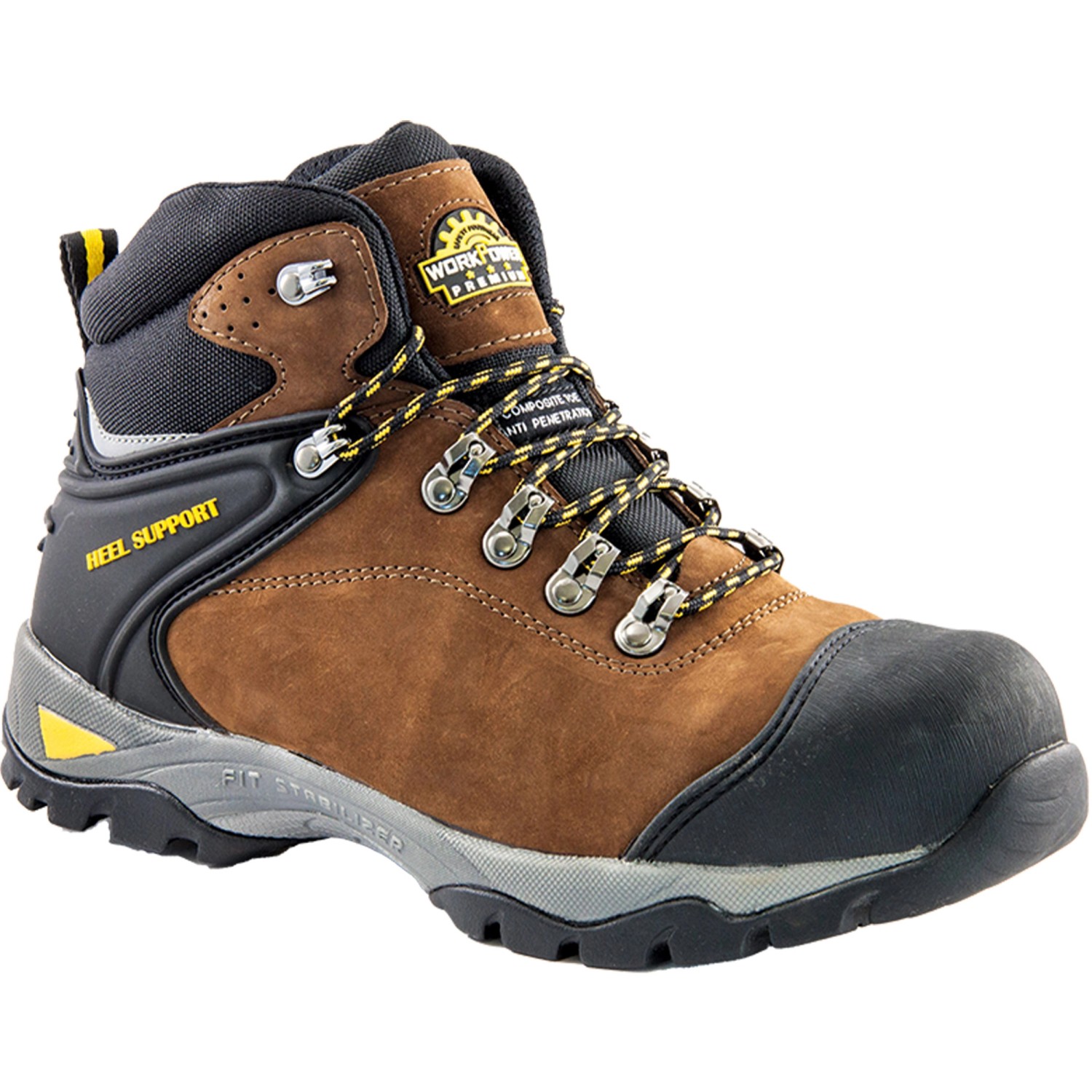 Workpower Sicherheitsstiefel S3 Tiger 0703 Braun 43 kaufen bei OBI