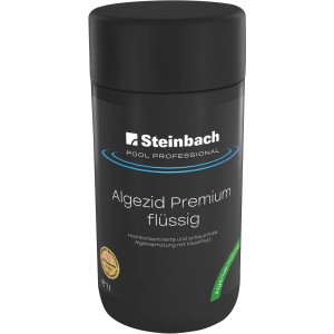 Pool Algezid Premium 1l von Steinbach: Flüssiges Algenbekämpfungsmittel für klares Poolwasser.