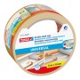 tesa Universal Doppelseitiges Klebeband, 10 m x 50 mm, beige Rolle für sichere Befestigung und Basteln.