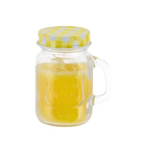 Sunny Garden Kerze Citronella im Trink-Glas Ø 5,5 cm x 8,5 cm Farbenauswahl