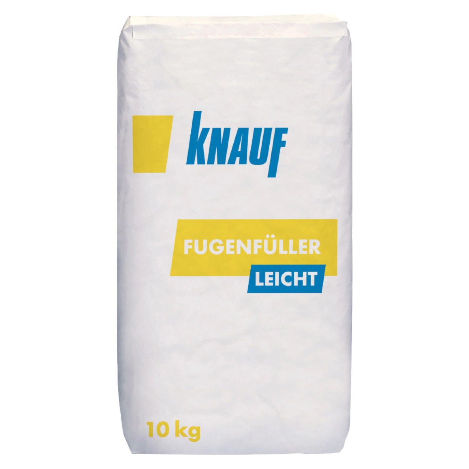 Sack Knauf Fugenfüller Leicht, 10 kg, für Gipskartonplatten im Innenbereich.