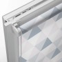 Gardinia EasyFix Rollo Triangle, 45x150 cm, mehrfarbig mit geometrischem Muster.