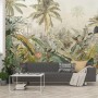 Komar Vlies Fototapete Amazonia (368x248cm) mit Dschungelmotiv im Wohnraum.