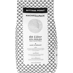 Sitting Point Sitzsack 60 l Weiß