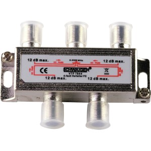 Schwaiger Verteiler 4-fach 12 dB