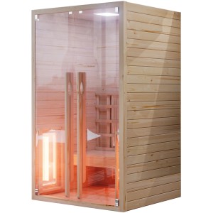 Eilo Infrarotkabine EL 102 - Fichte 120 x 90,4 x 190 cm