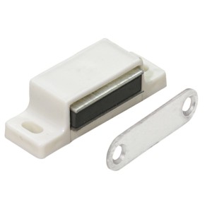 Hettich Magnetschnäpper 5 kg Platte starr Weiß