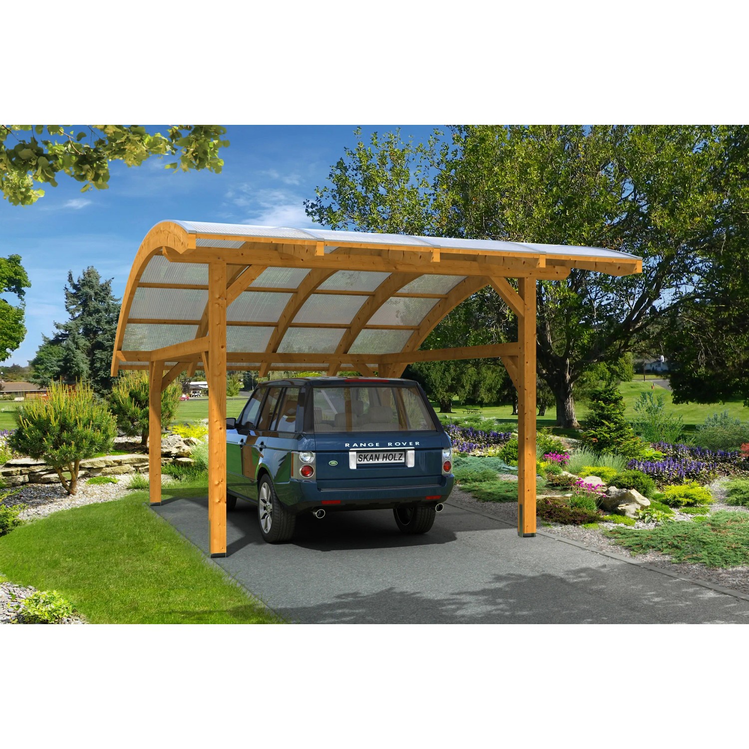 Spannende Skan Holz Carport Bilder