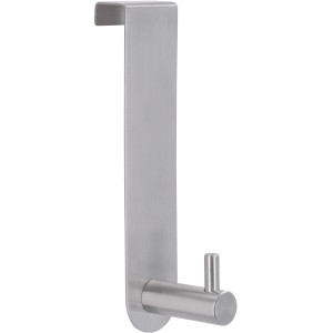 Siro Türgarderobenhaken 1983 aus Edelstahl für Türfalz, einfache Montage.
