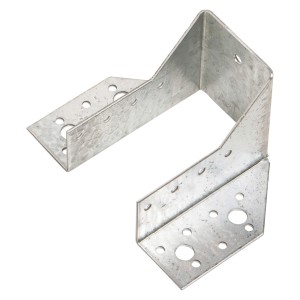 Balkenschuh Typ A, 60x100 mm, verzinkt, für Holzverbindungen im Bau.