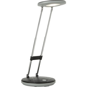 Schwarze LED-Tischlampe Venedig von Brilliant, 3,3 W, für den Schreibtisch.