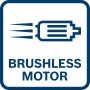 Symbol für bürstenlosen Motor der Bosch Professional Säbelsäge GSA 18V-24.