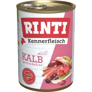 Rinti Hunde-Nassfutter Kennerfleisch Kalb 400 g