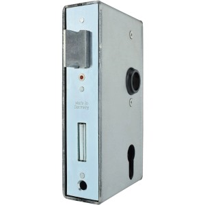 Bever Ersatzschloss mit Schlosskasten, Dornmaß 60 mm, für Türreparaturen und -erneuerungen.