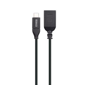 Schwaiger USB 3.1 Adapterkabel mit OTG-Funktion, Typ C auf USB 3.0 A, schwarz.