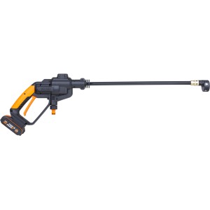 Worx Akku-Mitteldruckreiniger HydroShot WG620E.2 20 V mit Akku und Lanze.