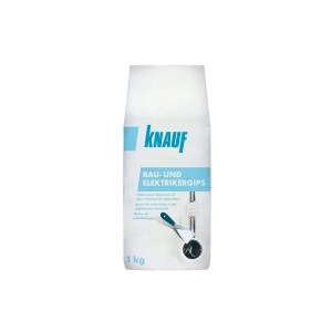 Knauf Bau- & Elektriker -Gips 1 kg