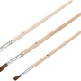 LUX Ausbesserungspinsel-Set, 3 Pinsel mit 4 mm, 6 mm und 8 mm Breite für präzise Ausbesserungsarbeiten.