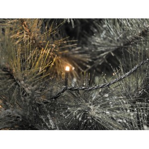 Konstsmide Micro LED Lichterkette 400 bernsteinfarbene LEDs innen und außen