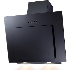 Schwarze PKM Kopffreihaube 9039X aus Glas für die Flex-Well Exclusiv Küchenzeile.