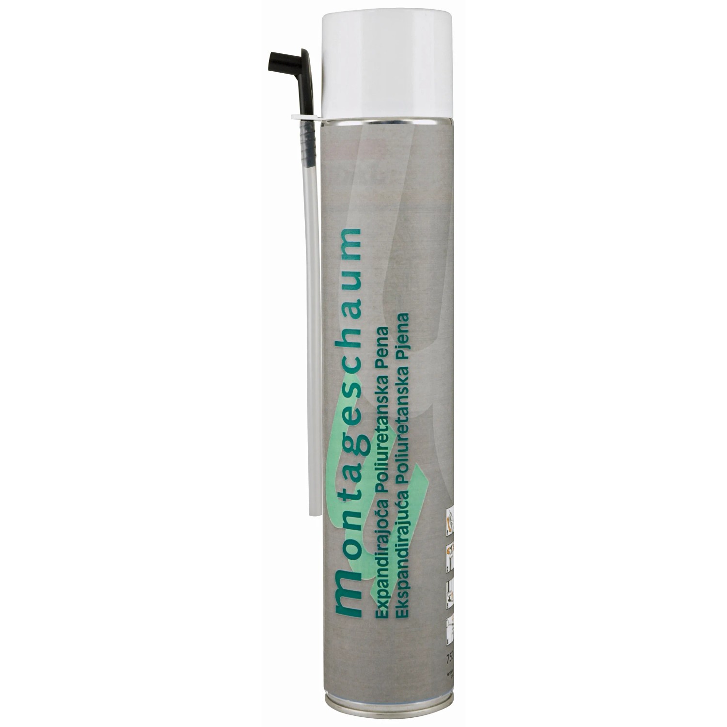 PU-Montageschaum Dose, 750 ml, zum Füllen und Dämmen von Hohlräumen im Bau.