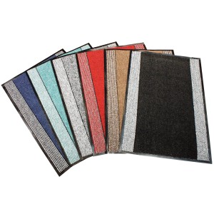 Schmutzfangmatten, farblich sortiert, 40x68 cm, verschiedene Farben.