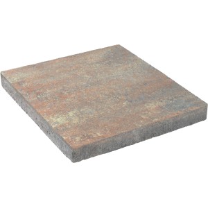 Premac Terrassenplatte Ester, natur-beige, 40x40x5 cm, Beton für Terrasse und Gehweg.