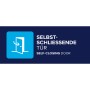 Symbol für selbstschließende Tür, ideal für Insektenschutz wie tesa Fliegengitter.