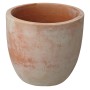 Kleiner Terrakotta Pflanztopf Nancy, Ø 25 cm, für Innen und Außen.