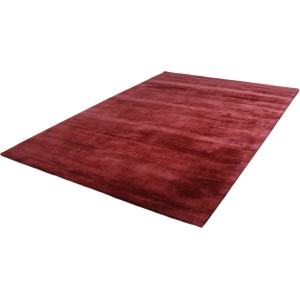 Roter Kayoom Teppich Luxury, 200x290 cm, Kurzflorteppich aus Polypropylen mit Baumwollrücken.
