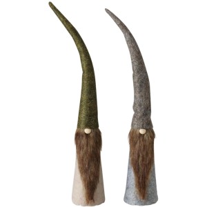 Wichtelfigur "Wary" Weihnachts- und Winterdeko ca. 33 cm hoch in 2 Designs