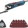Bosch Professional GOP 55-36 Multicutter im Karton mit Zubehör.