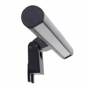 Schwarze Philips Edison Bildschirmleuchte mit USB-Kabel für optimale Beleuchtung am PC-Arbeitsplatz.