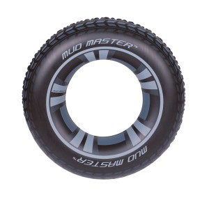 Bestway Schwimmring Mud Master im Reifen-Design für Kinder und Erwachsene.