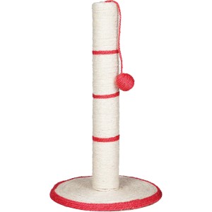 Jollypaw Kratzstamm Jowita, 50 cm, mit Sisal umwickelt und Spielzeugball.