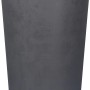 Deroma Millennium Pflanztopf, Ø 44 cm, Anthrazit, aus Kunststoff mit Wasserreservoir.