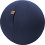 Dunkelblauer Sitting Ball Hocker Felt 150 l mit Seitentasche. Bequemer Sitzsack für Jugendzimmer.