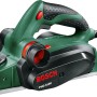 Bosch Hobel PHO 3100: Elektrohobel in Grün mit schwarzem Griff und Einstellknopf.