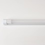 Graue LED-Unterbauleuchte, 9W, 60cm, neutralweißes Licht für Hobbyraum, Büro oder Keller.
