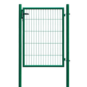 Einzeltor für Einstabmattenzaun Grün 100 cm x 100 cm