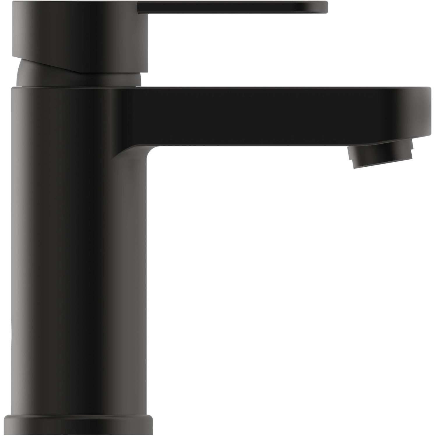 Schütte Waschtischarmatur Elephant, Schwarz-Matt. Moderne Armatur für das Waschbecken.