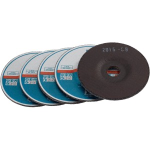 LUX Trennscheiben-Sparpack Metall, 5 Stück, 115 mm Durchmesser für Winkelschleifer.