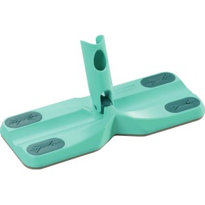 Leifheit Bodenwischer Clean & Away Click, mintgrün, für die Trockenreinigung. Reinigungsgerät mit Aussparung.