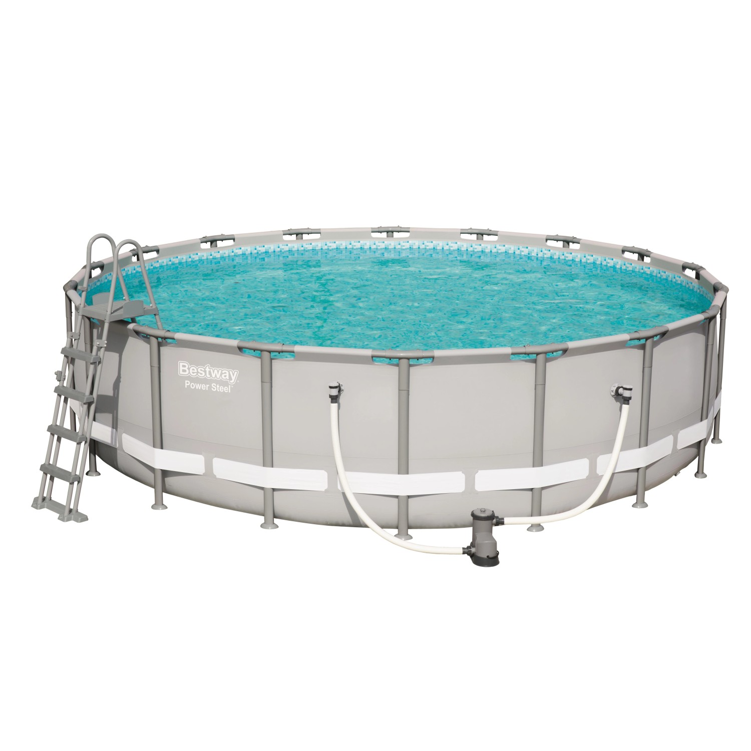 Bestway PoolSet Power Stahlrahmen 549 cm x 132 cm kaufen bei OBI
